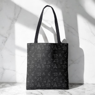 Bolso De Tela Símbolos matemáticos, de vuelta a la escuela
