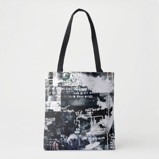 Bolso De Tela Símbolos secretos (Anverso)