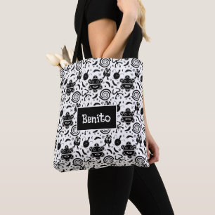 Bolso De Tela Símbolos taínos cultura de Puerto Rico