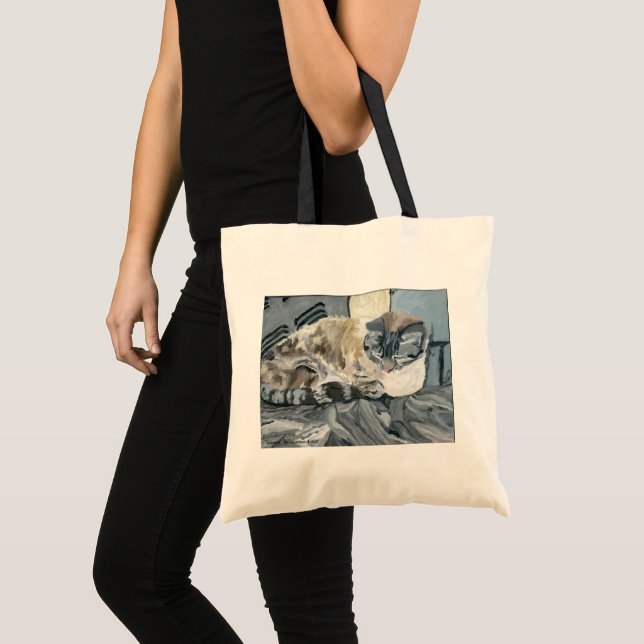 Bolso De Tela "Simon" por AlarsenArtist (Anverso (producto))