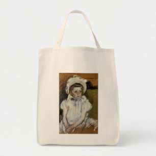 Bolso De Tela Simone en un bonnet blanco