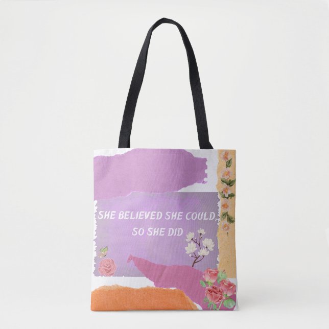 Bolso De Tela simple  (Anverso)