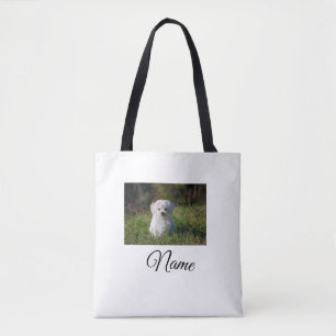 Bolso De Tela Simple animal colorido agregar nombre foto persona