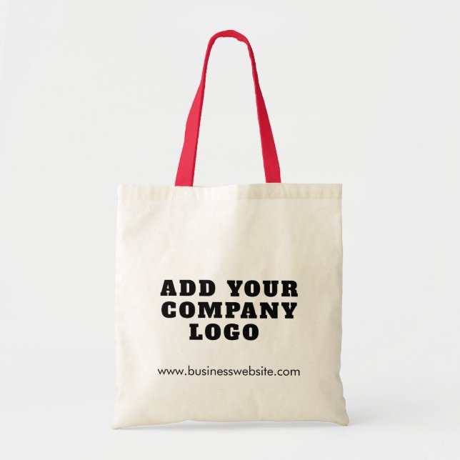 Bolso De Tela Simple Business Logo Matching Promotional (Frente)