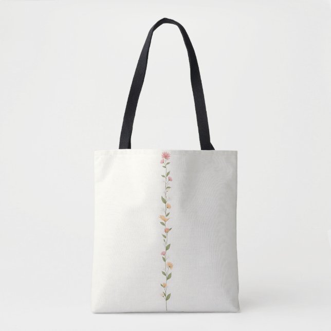 Bolso De Tela 👜 Simple Everyday Tote Bag Perfect for daily use! (Anverso)
