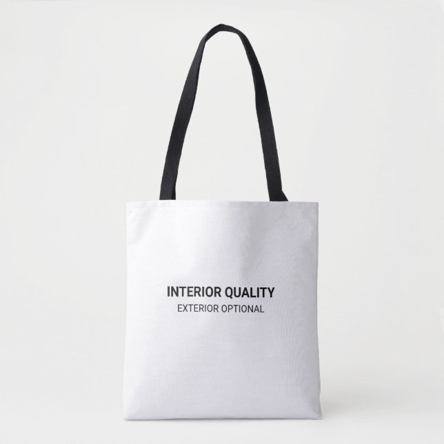 Bolso De Tela  Simple inspirational motivational typography   (Anverso)