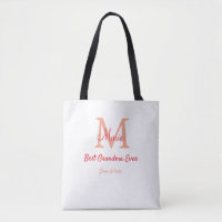 simple mínimo mejor Abuela nunca texto de monogram