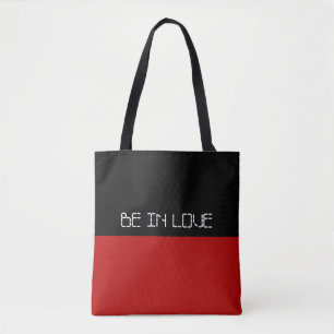 Bolso De Tela Simplemente colores ROJO y tu texto