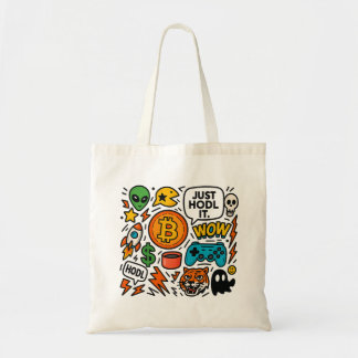 Bolso De Tela Simplemente Hodl It