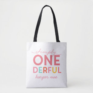 BOLSO DE TELA SIMPLEMENTE ONEDEROSO MARAVILLOSO