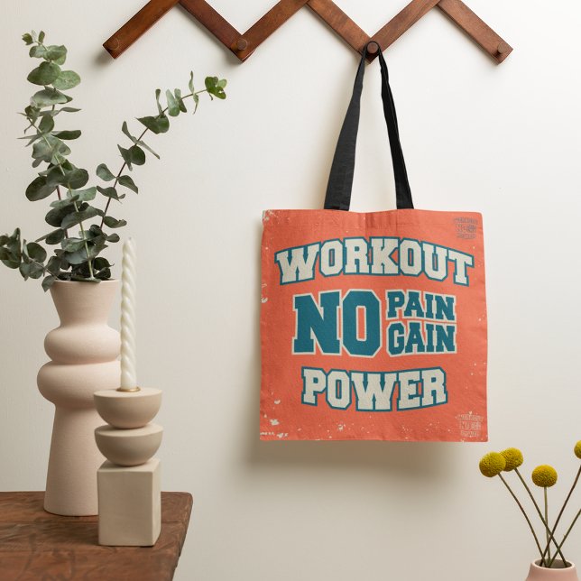Bolso De Tela Sin dolor sin ganancia Potencia de entrenamiento (Subido por el creador)