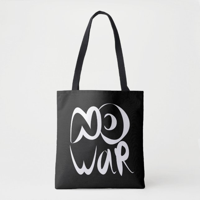Bolso De Tela Sin guerra (Anverso)