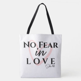 Bolso De Tela Sin Miedo En El Amor