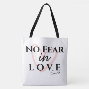 Bolso De Tela Sin Miedo En El Amor