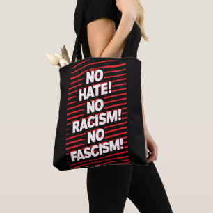 Bolso De Tela Sin odio ni racismo