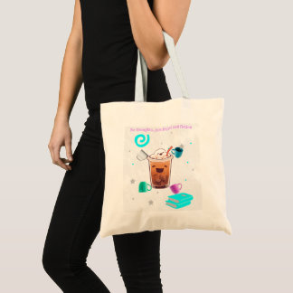 Bolso De Tela Sin pensamientos, solo frappé y ficción