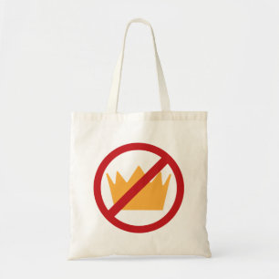Bolso De Tela ¡SIN REYES! Anti-Trump