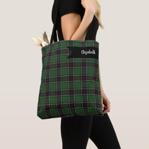 Bolso De Tela Sinclair Clan Hunting Tartan Variant Plaid
