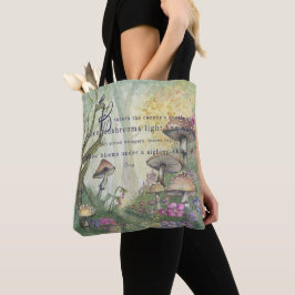 Bolso De Tela Sinfonía de hongos con culto