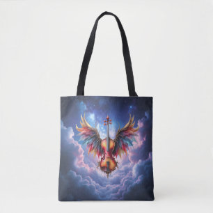 Bolso De Tela Sinfonía de los Cielos a la Luz de la Luna
