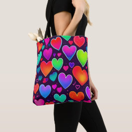 Bolso De Tela Sinfonía del corazón de Neon