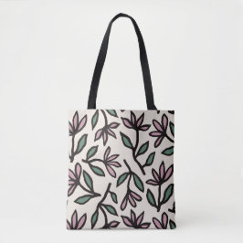 Bolso De Tela Sinfonía floral de baile