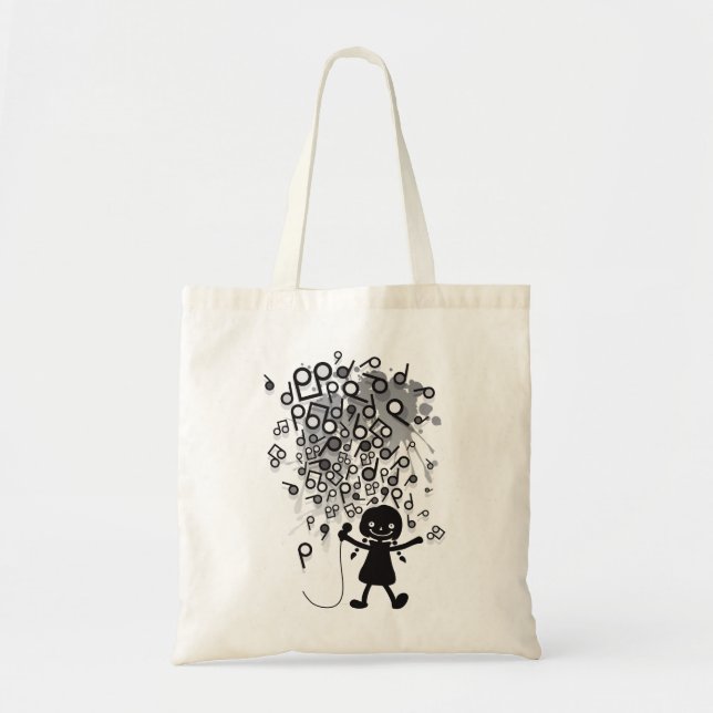 Bolso De Tela Sing_A_Song (Frente)