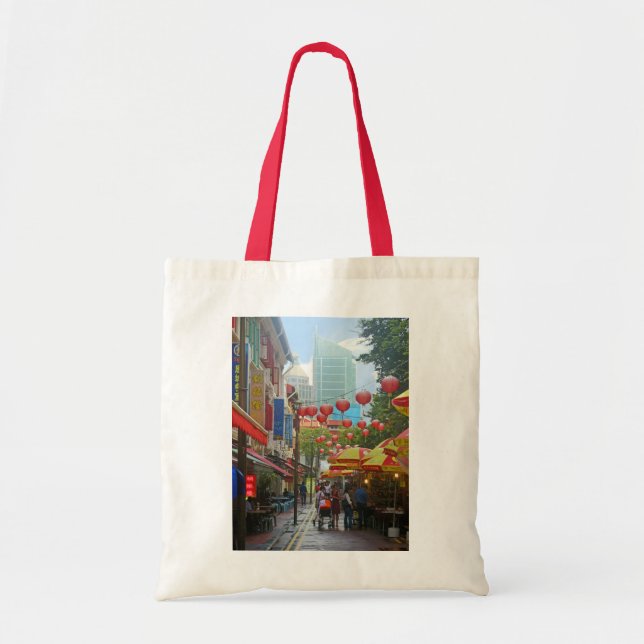 Bolso De Tela Singapur - viejo y nuevo (Frente)