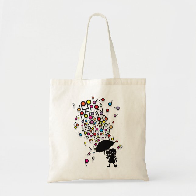 Bolso De Tela Singin' en la lluvia (Frente)
