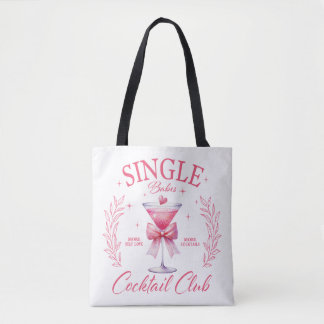Bolso De Tela Singles Babes Cocktail Club Tote Bag