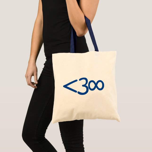 Bolso De Tela singularidad de amor <3∞ toto bag (Anverso (producto))