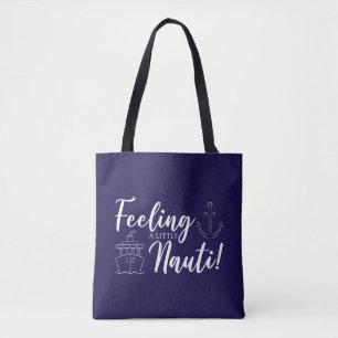 Bolso De Tela Sintiendo un pequeño nauti