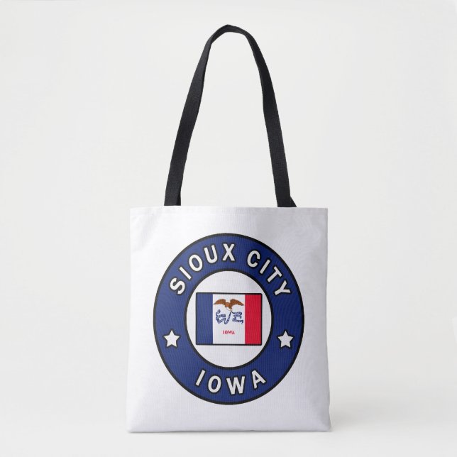 Bolso De Tela Sioux City Iowa (Anverso)
