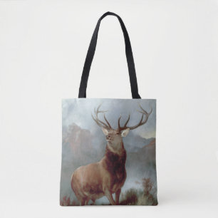 Bolso De Tela Sir Edwin Landseer Monarca del Glen, 1851