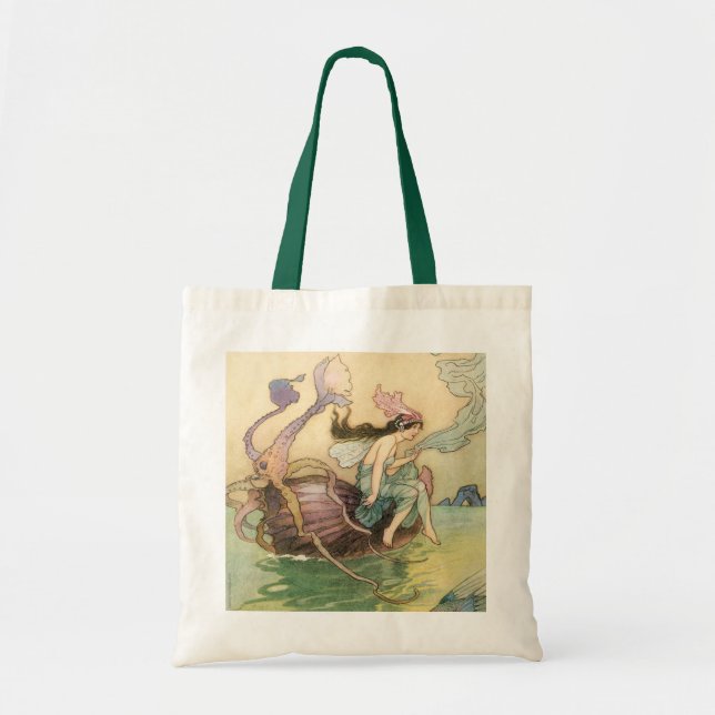 Bolso De Tela Sirena (Frente)
