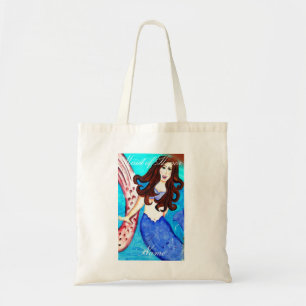 Bolso De Tela Sirena de brunette de honor