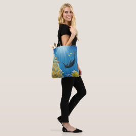 Bolso De Tela Sirena de gato
