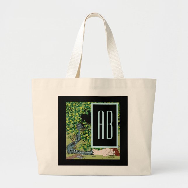 Bolso De Tela Sirena de Koloman Moser (Frente)