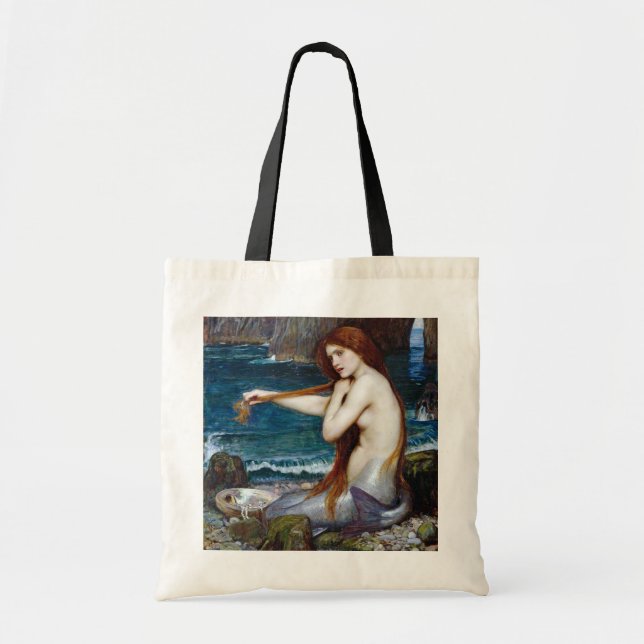 Bolso De Tela Sirena, John William Waterhouse (Frente)