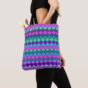 Bolso De Tela Sirena Multicolor Colorida