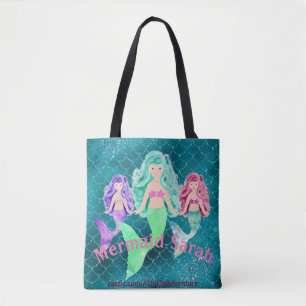 Bolso De Tela Sirena personalizada