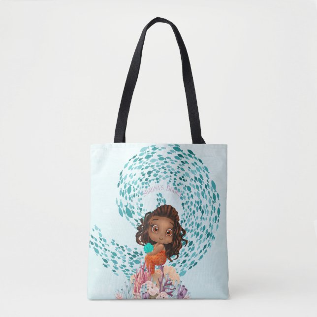 Bolso De Tela Sirena personalizada (Anverso)