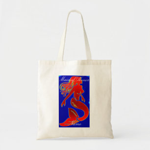 Bolso De Tela Sirena roja, empleada de honor
