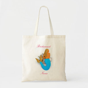 Bolso De Tela Sirenita de honor