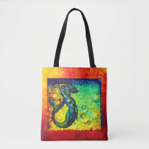 Bolso De Tela Sirenita En Una Caja