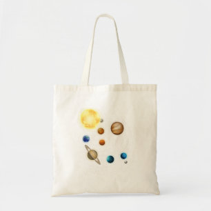 Bolso De Tela Sistema solar