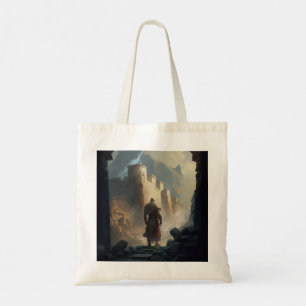 Bolso De Tela Sitio de la ciudad de montaña