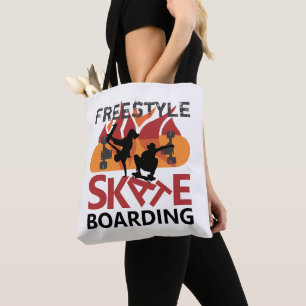 Bolso De Tela Skateboarding de estilo libre