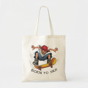 Bolso De Tela Skater Boy Skateboarding