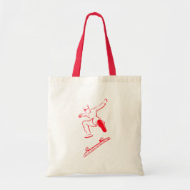 Bolso De Tela Skater Mínimo